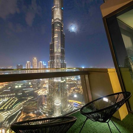 First Class 3Br With Full Burj Khalifa And Fountain View Dubai Eksteriør billede
