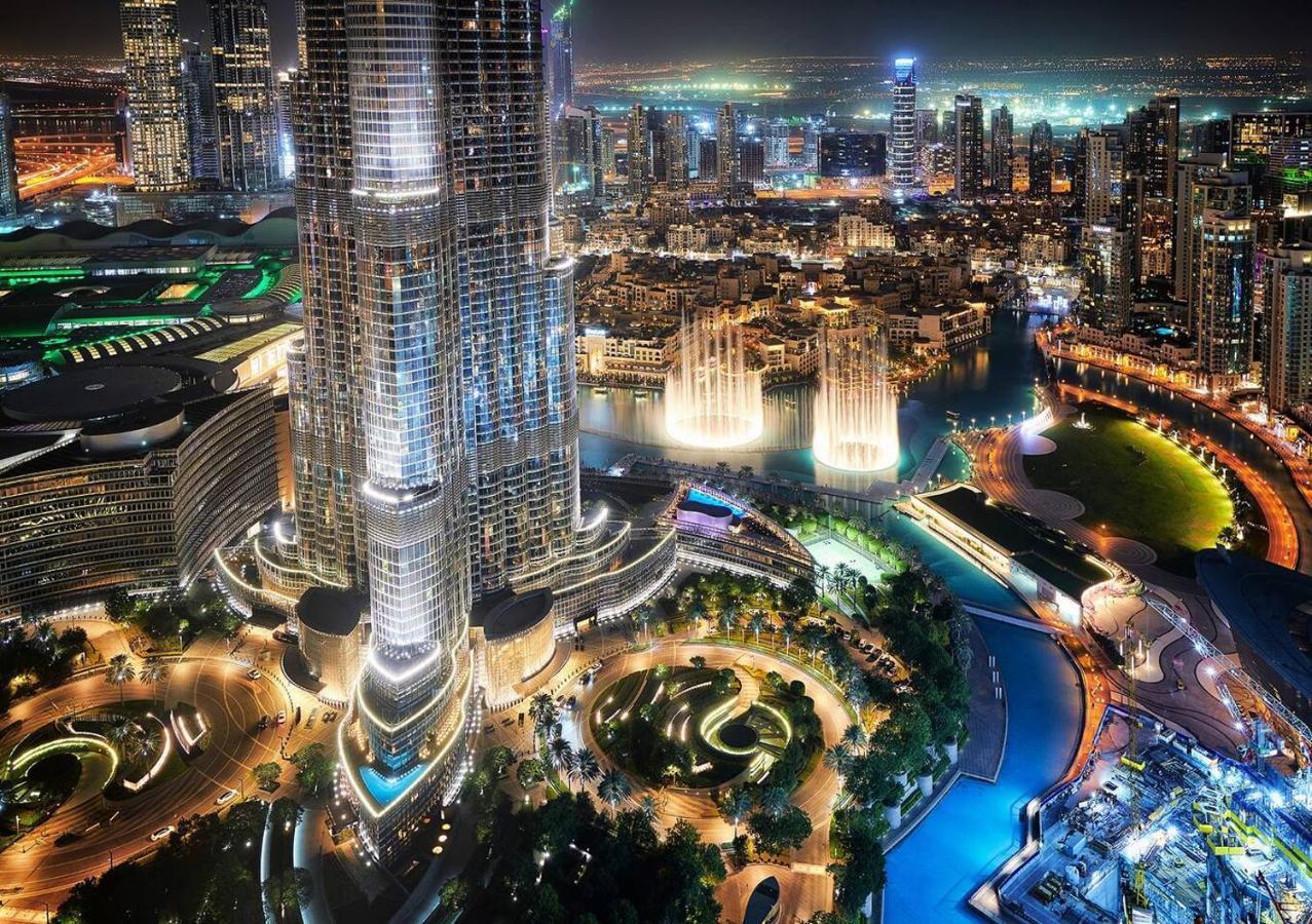 First Class 3Br With Full Burj Khalifa And Fountain View Dubai Eksteriør billede