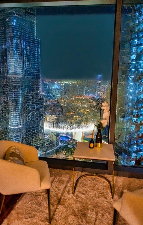 First Class 3Br With Full Burj Khalifa And Fountain View Dubai Eksteriør billede