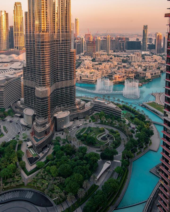 First Class 3Br With Full Burj Khalifa And Fountain View Dubai Eksteriør billede