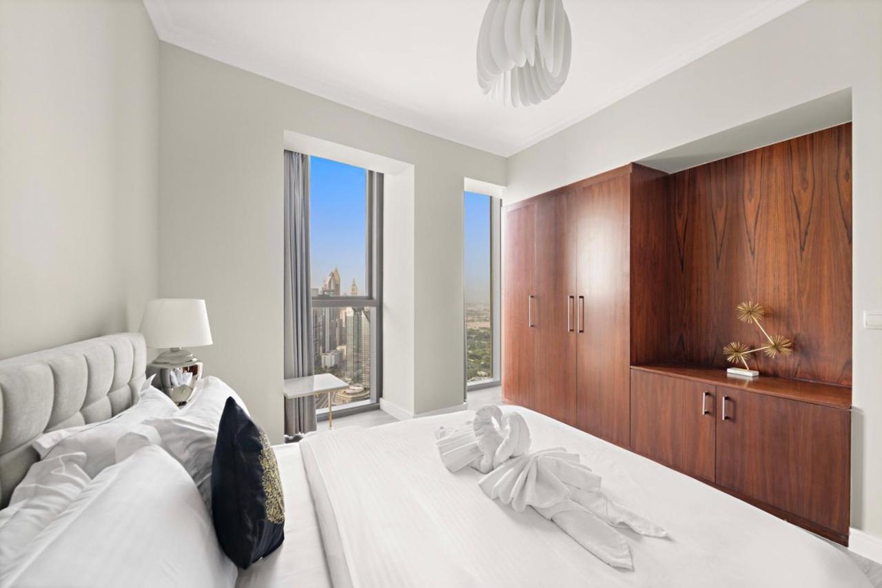 First Class 3Br With Full Burj Khalifa And Fountain View Dubai Eksteriør billede