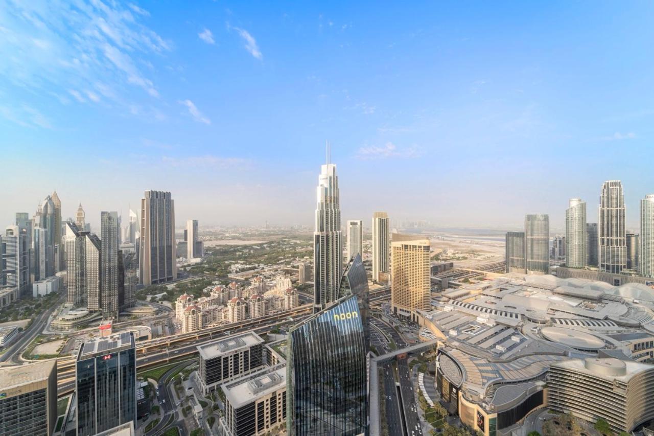 First Class 3Br With Full Burj Khalifa And Fountain View Dubai Eksteriør billede