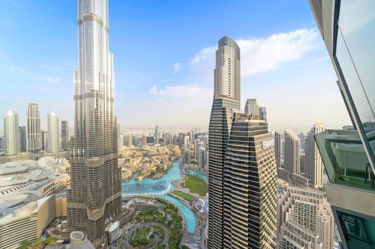 First Class 3Br With Full Burj Khalifa And Fountain View Dubai Eksteriør billede