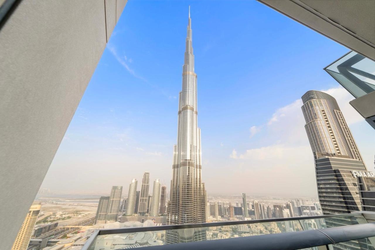 First Class 3Br With Full Burj Khalifa And Fountain View Dubai Eksteriør billede