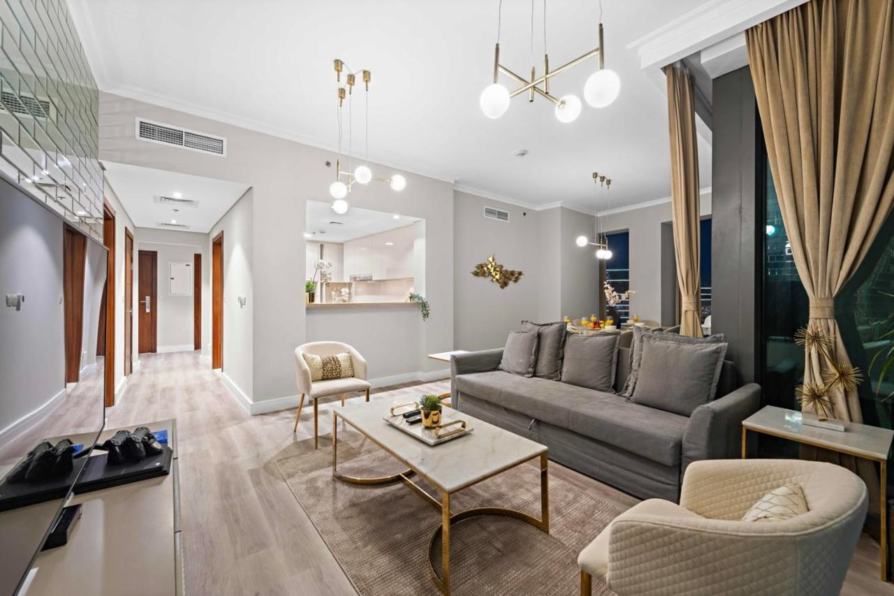 First Class 3Br With Full Burj Khalifa And Fountain View Dubai Eksteriør billede