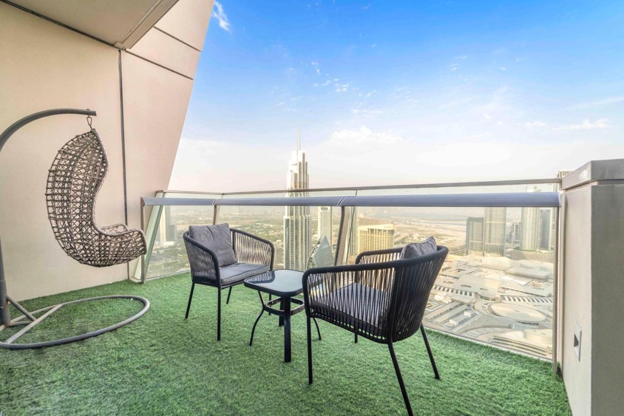 First Class 3Br With Full Burj Khalifa And Fountain View Dubai Eksteriør billede